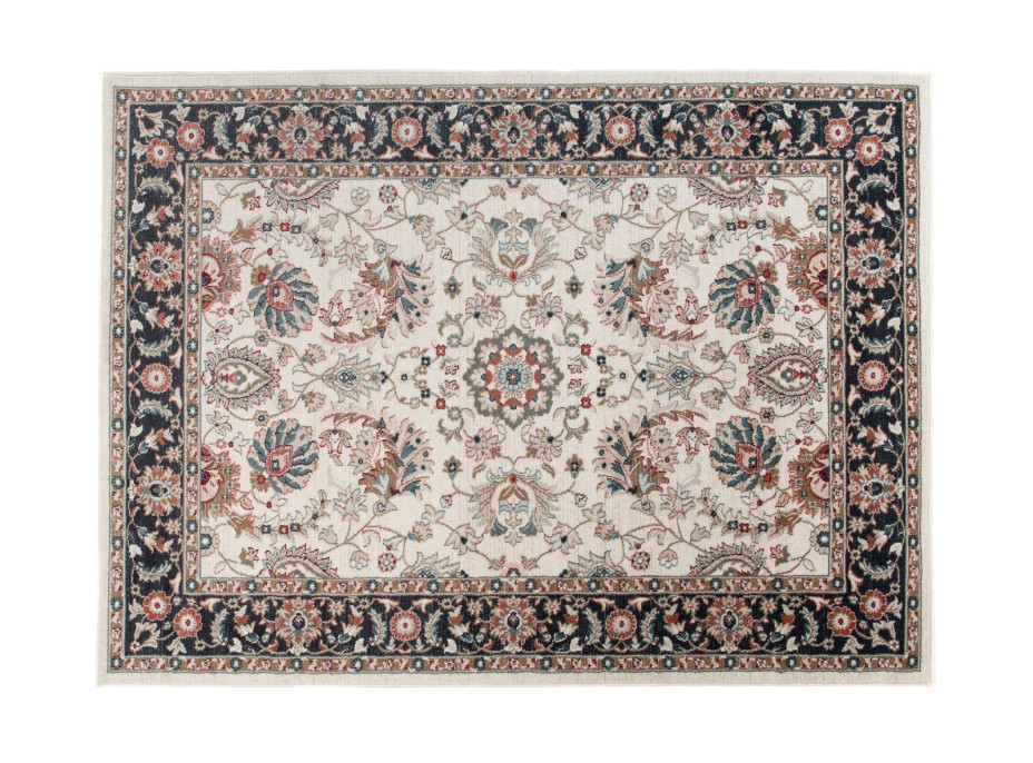 Kusový koberec DUBAI kilim - bílý/šedý - 80x150 cm