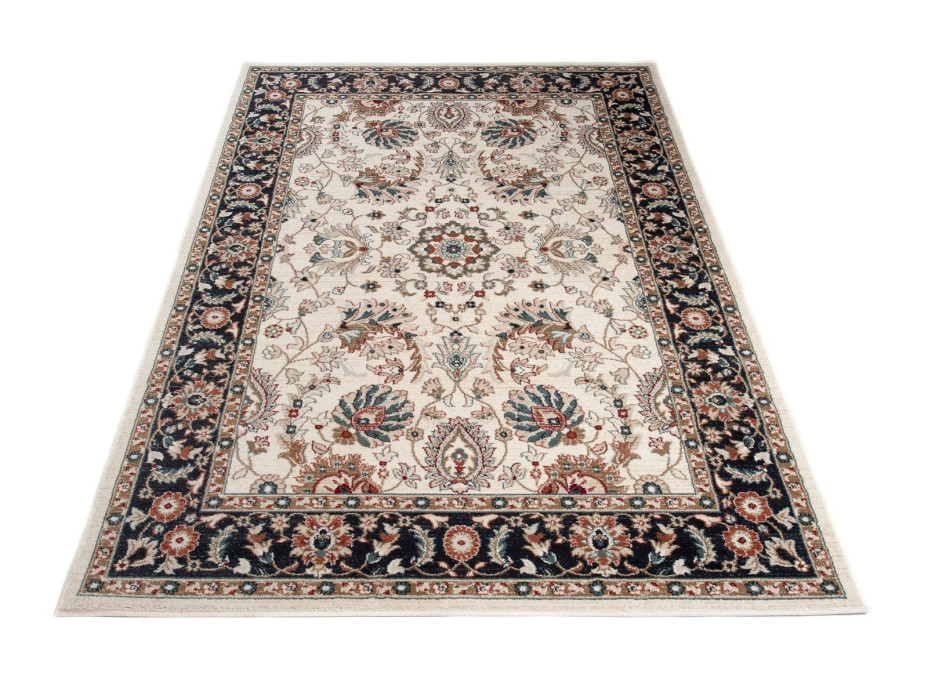 Kusový koberec DUBAI kilim - bílý/šedý - 80x150 cm