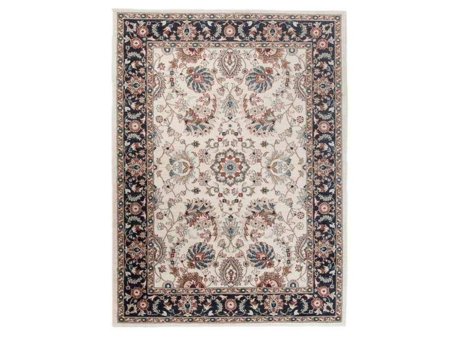 Kusový koberec DUBAI kilim - bílý/šedý - 80x150 cm