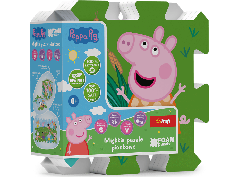 TREFL Pěnové puzzle Prasátko Peppa