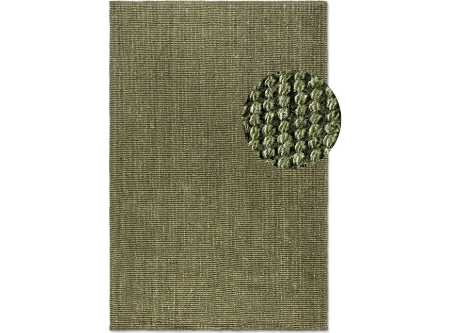 Kusový koberec Bouclé Jute 105977 Jungle Green